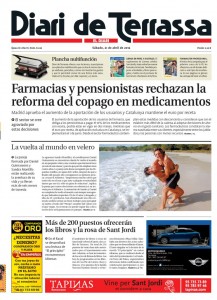 Portada Diari de Terrassa